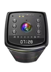 Torima DR-8816 Siyah Çift Mikrofonlu RGB Ledli Taşınabilir Bluetooth Hoparlör Parti Speaker - 4